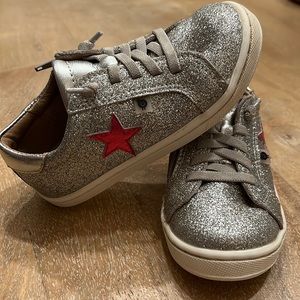 Little girl’s Old Soles Milky Way Sneakers